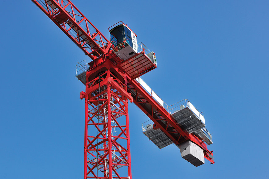 New Potain MDT 489 topless crane offers high capacity with low operating costs